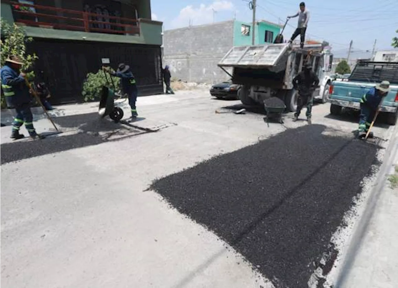 En lo que va del año han sido tapados 150 mil baches en Saltillo