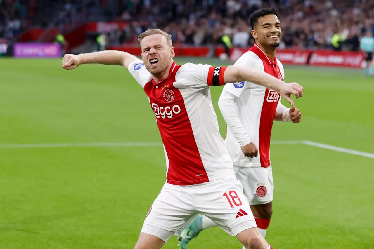 Ajax met zuinige zege op zak de week van de toppers in