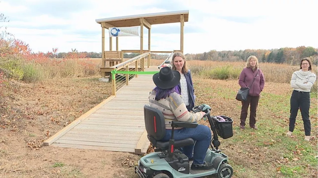 Accessible observation deck now open near Hilton