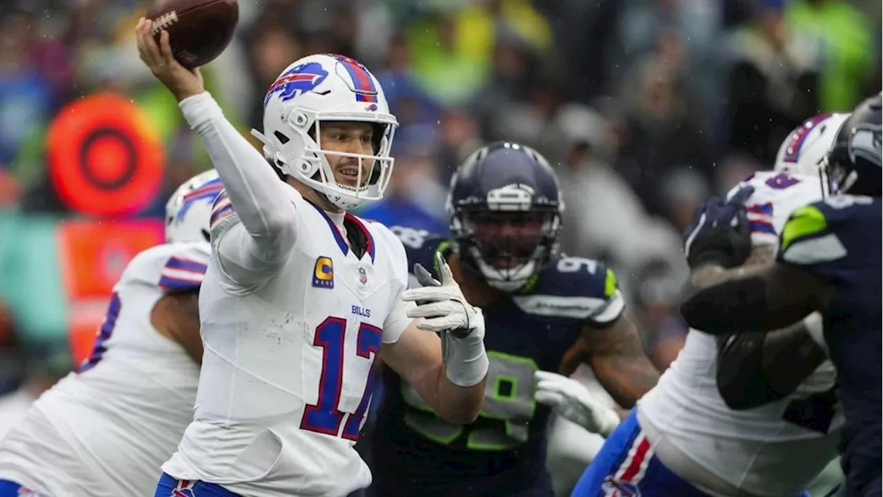 Josh Allen throws 2 TD passes and the Bills cruise past the Seahawks 31-10