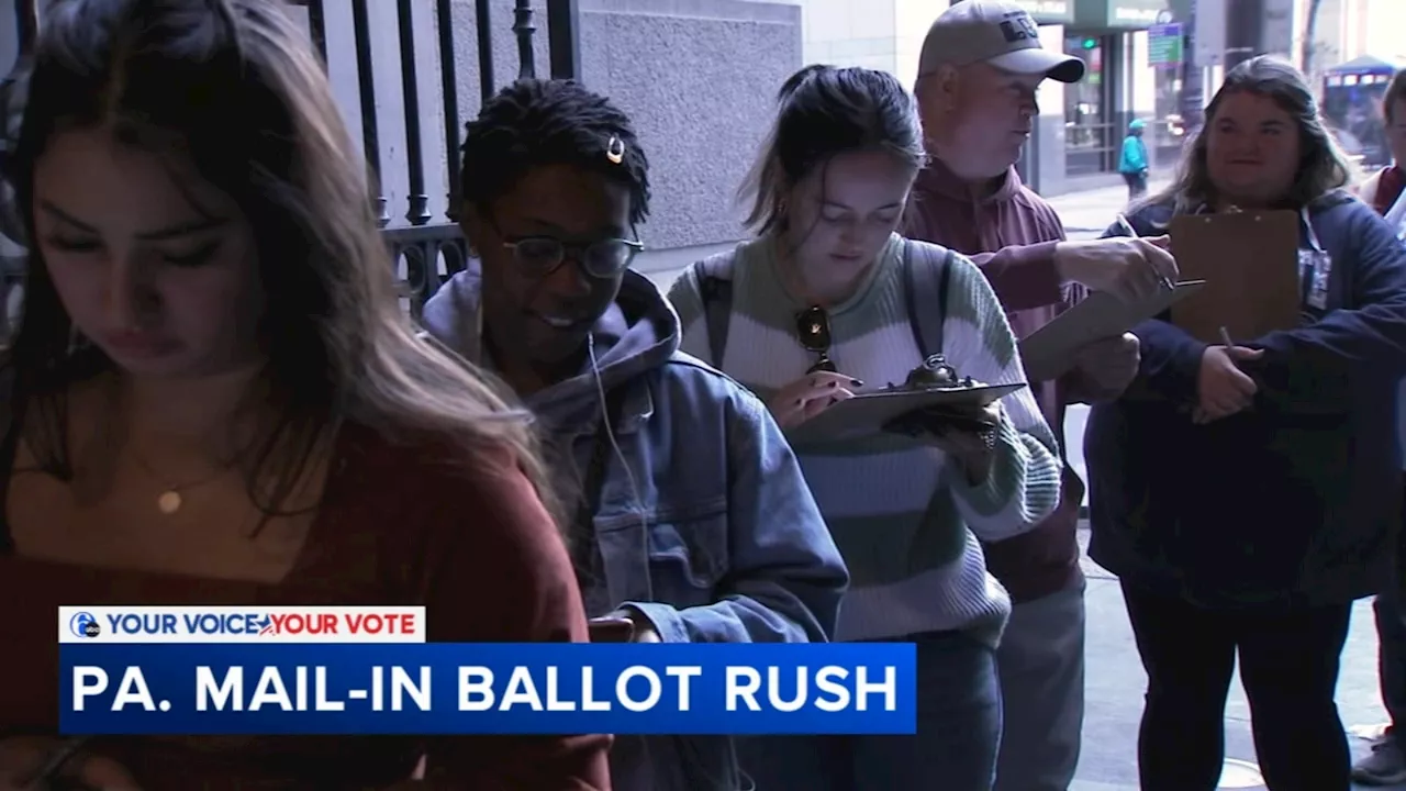 Philadelphians warned as deadline to apply for mail-in ballot closes in