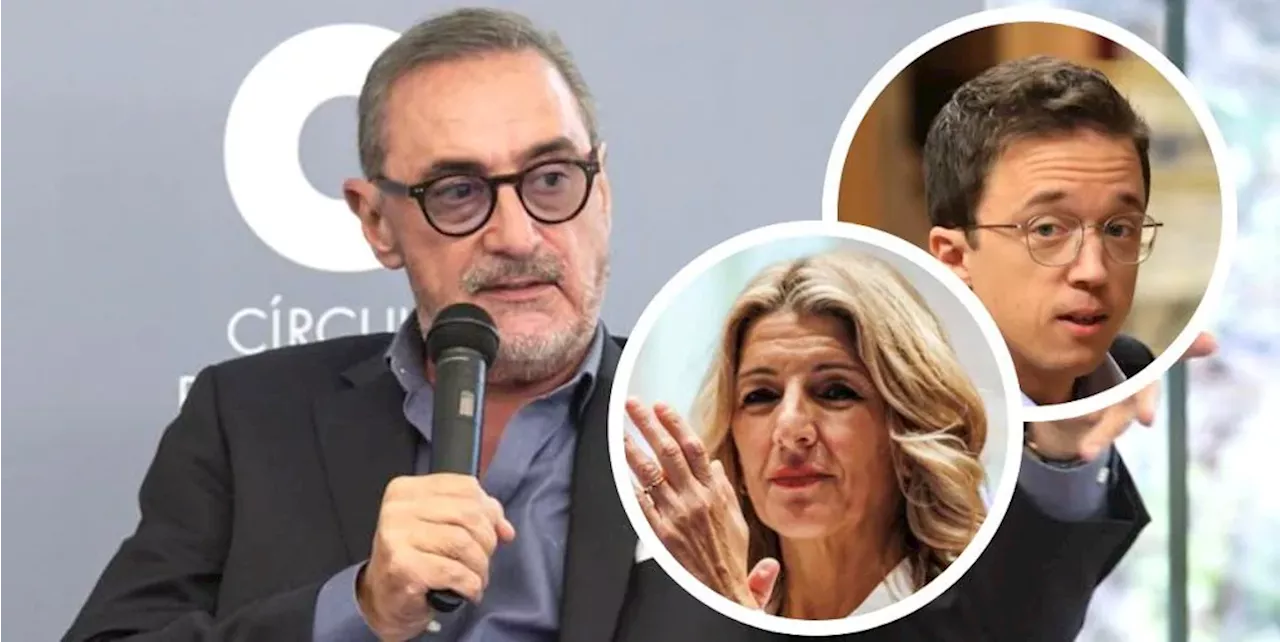 Carlos Herrera no se corta y define así a Yolanda Díaz tras su inacción en el caso Errejón: «Y ahora lo van...