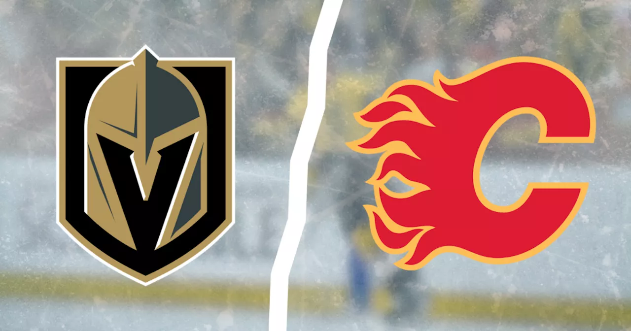 Vegas Golden Knights look to remain undefeated on home ice against Calgary Flames