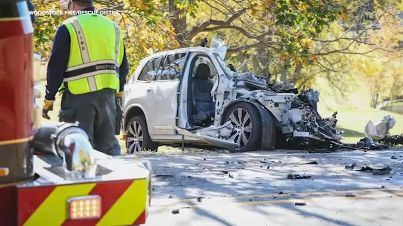 3 killed, child seriously injured in severe car crash in McHenry County, officials say