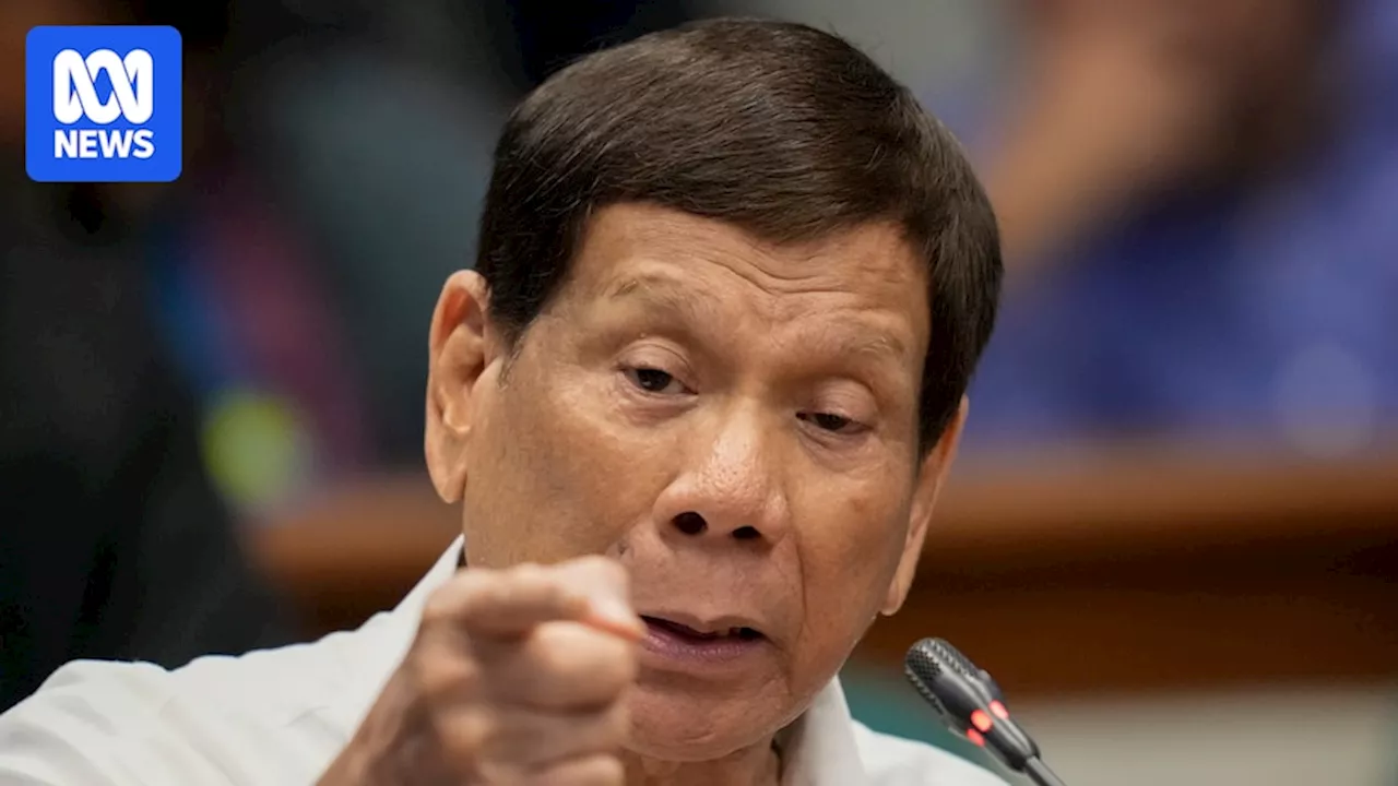 Former Philippine president Rodrigo Duterte faces senate inquiry into drug killings