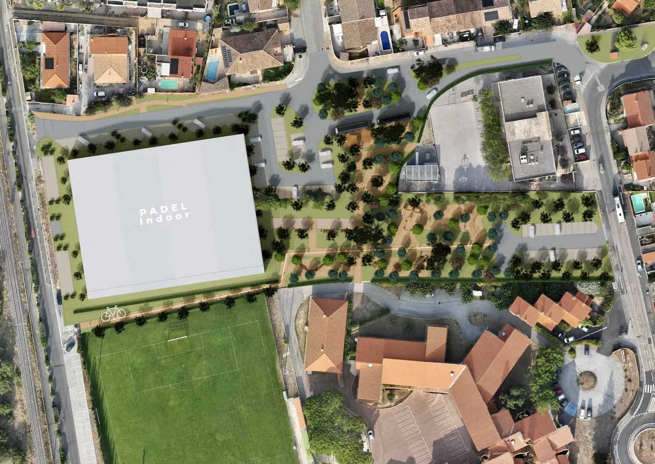 Cette ville des Pyrénées-Orientales se transforme : un parc et un grand complexe de padel annoncés