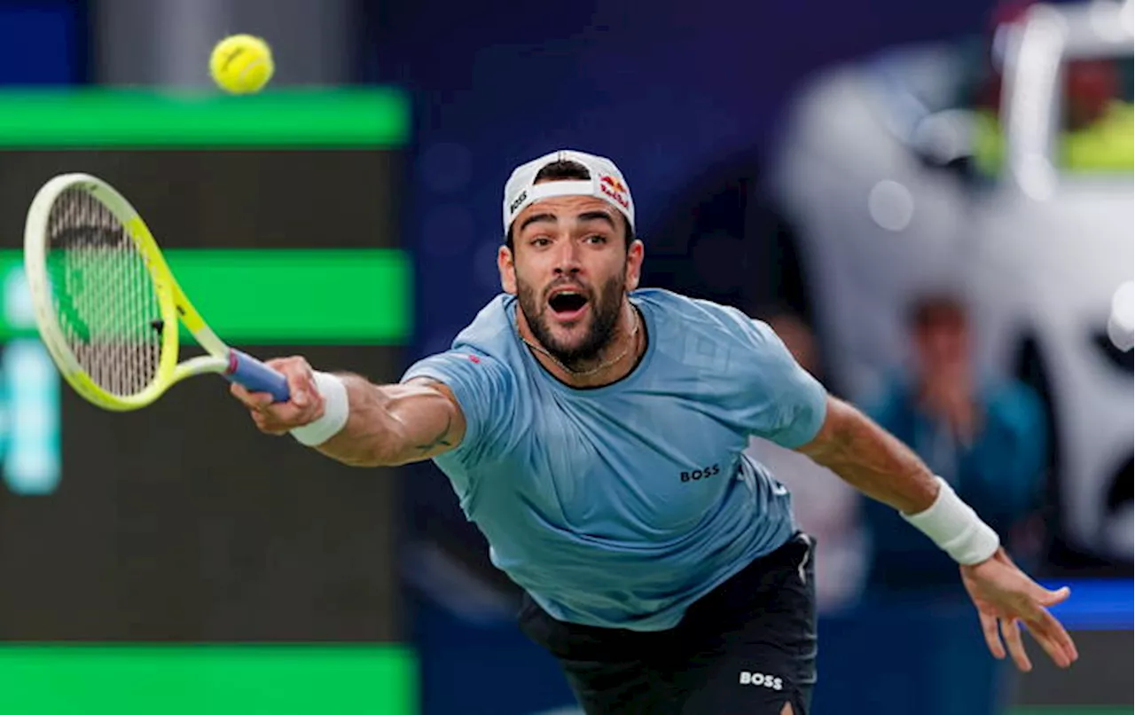 Berrettini: 'Sogno la Coppa Davis, sarebbe la ciliegina sulla torta'