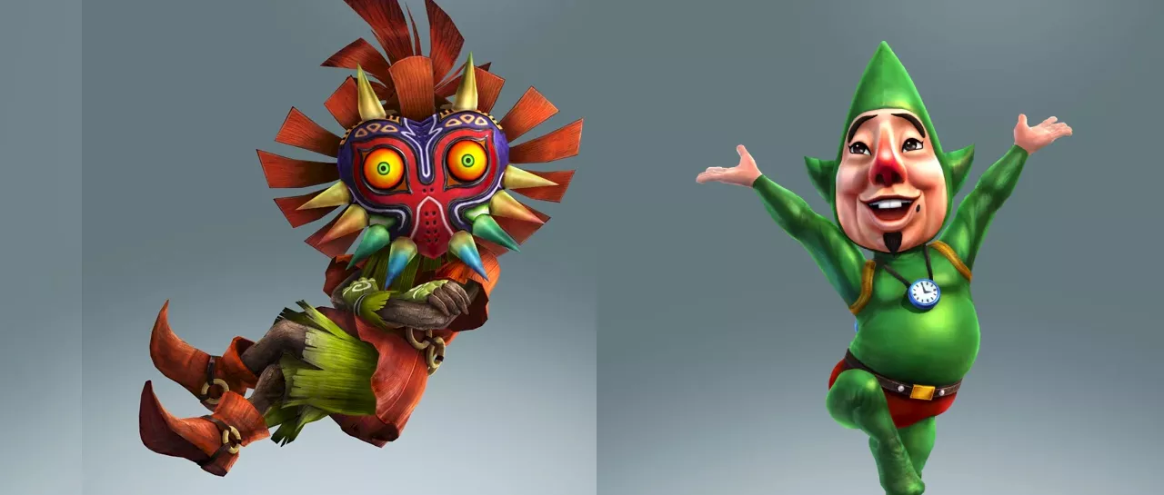 Skull Kid y Tingle llegan a Super Smash Bros. mediante tráiler