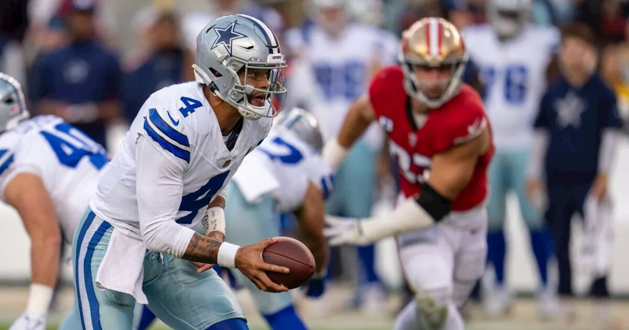 Cowboys 10-3 49ers: ver EN VIVO y GRATIS | Sunday Night Football, Semana 8 NFL 2024