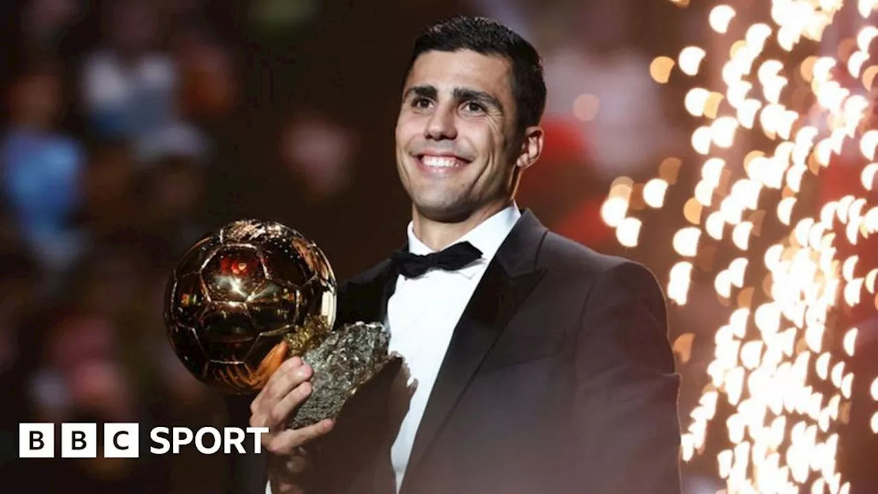 Ballon d'Or 2024: Manchester City and Spain midfielder Rodri wins first award