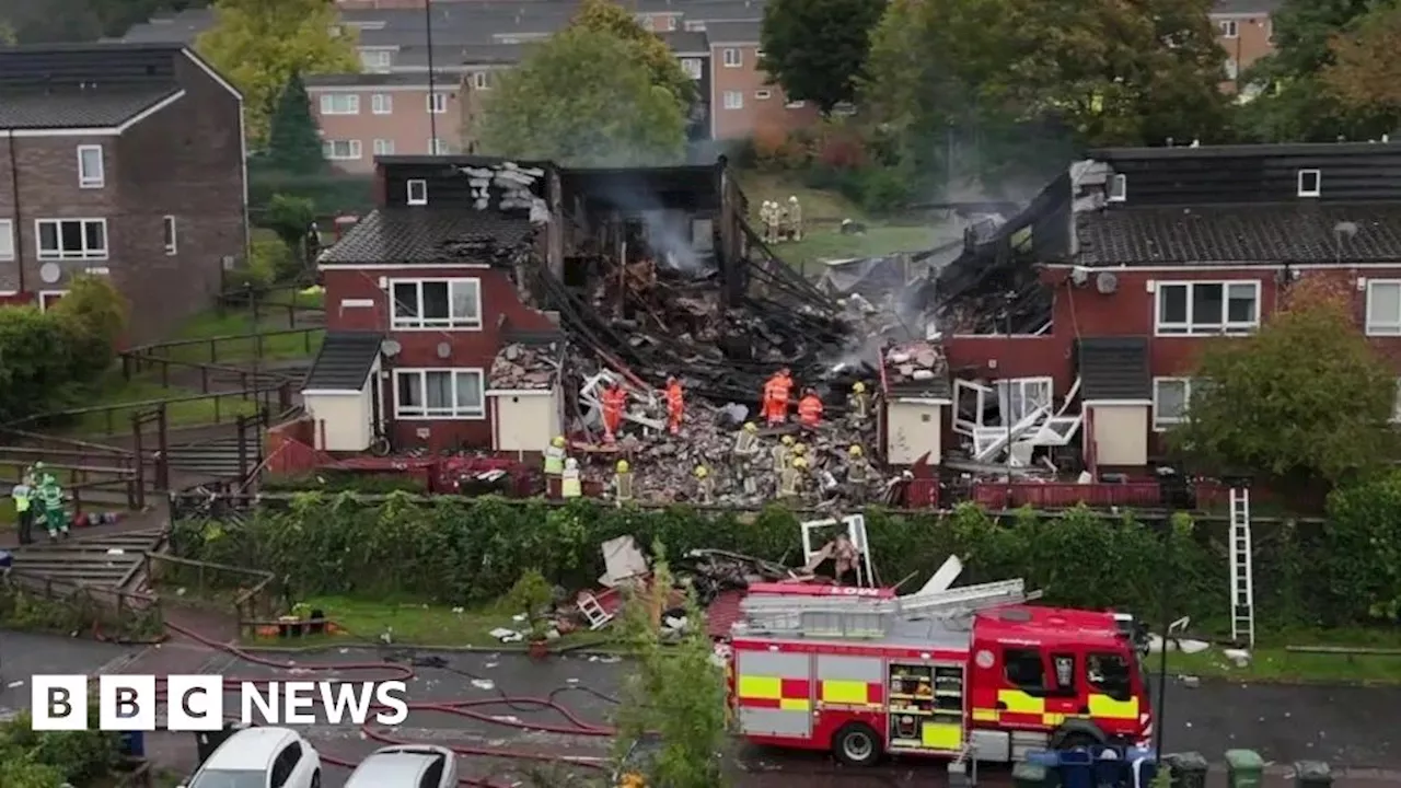 Firefighters say Newcastle house explosion search 'emotional'