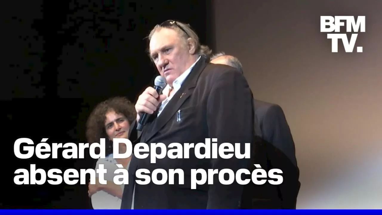 Gérard Depardieu, jugé pour agressions sexuelles, sera absent à son procès pour raisons de santé