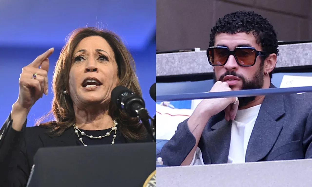 Bad Bunny apoya a Kamala Harris y critica el trato injusto de Trump a Puerto Rico