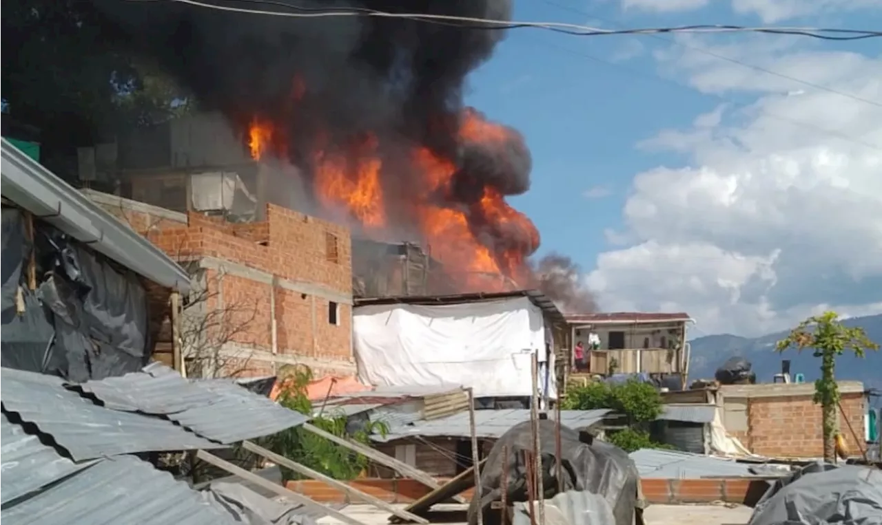 Joven murió luego de una explosión de una pipeta de gas en una vivienda en Medellín