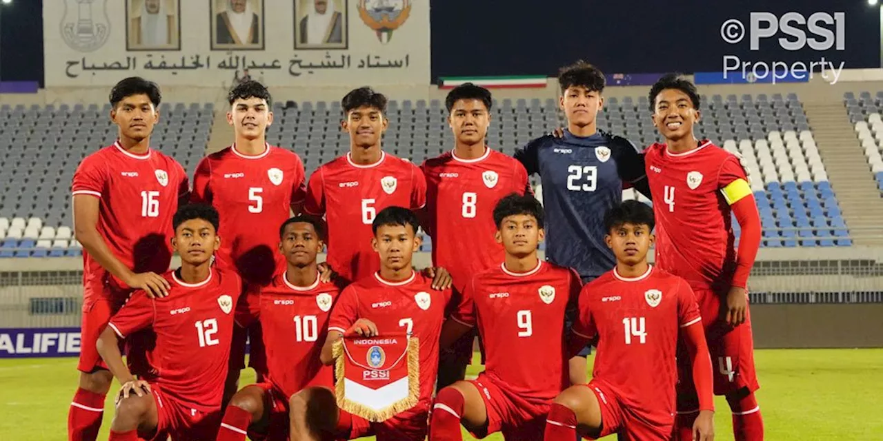 Statistik Timnas Indonesia U-17 Saat Lawan Australia: Penguasaan Bola 12 Persen!