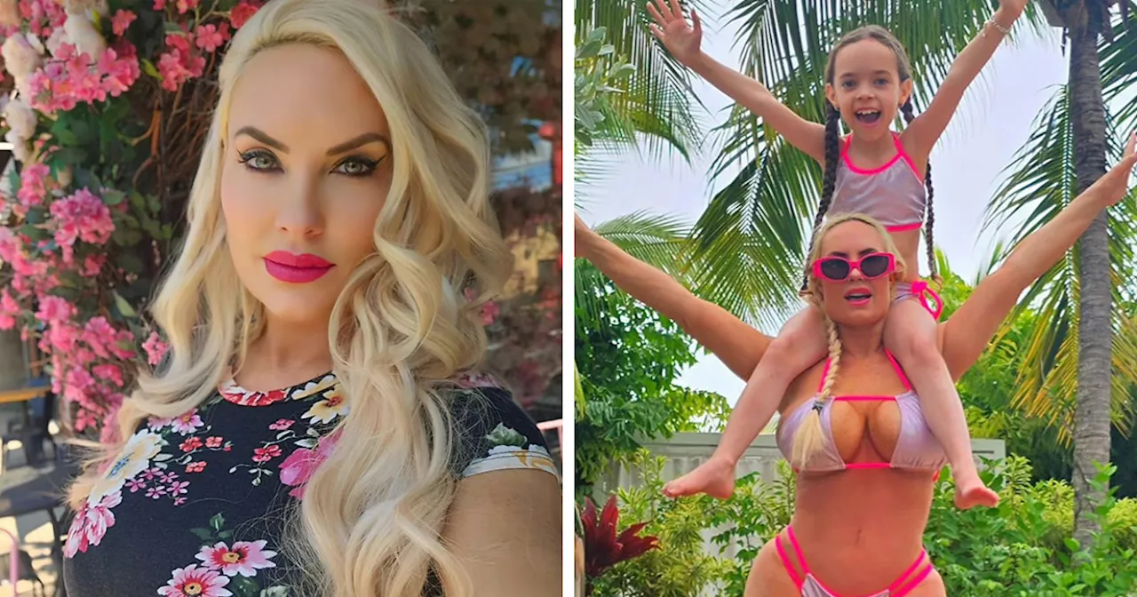 'Hella Weird': Coco Austin And Daughter Chanel Rock “Traditional Twinning Swimsuits” On Vacation