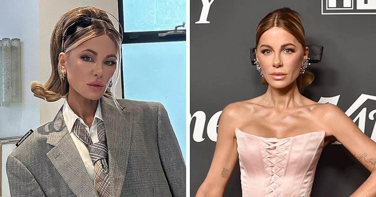 Kate Beckinsale Gets Ruthlessly Trolled For Wearing A Ballet-Style Dress That Looks Like 'Balls'