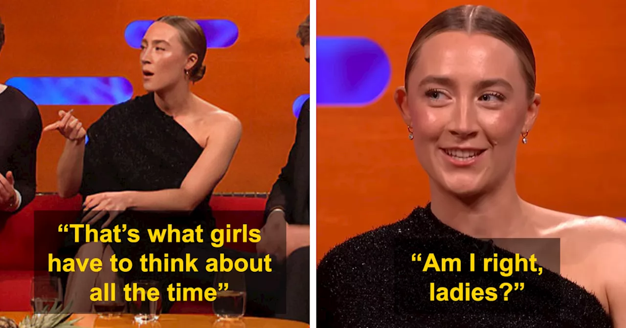 Saoirse Ronan Leaves Actors Speechless With Brutally Honest Response About Women’s Realities