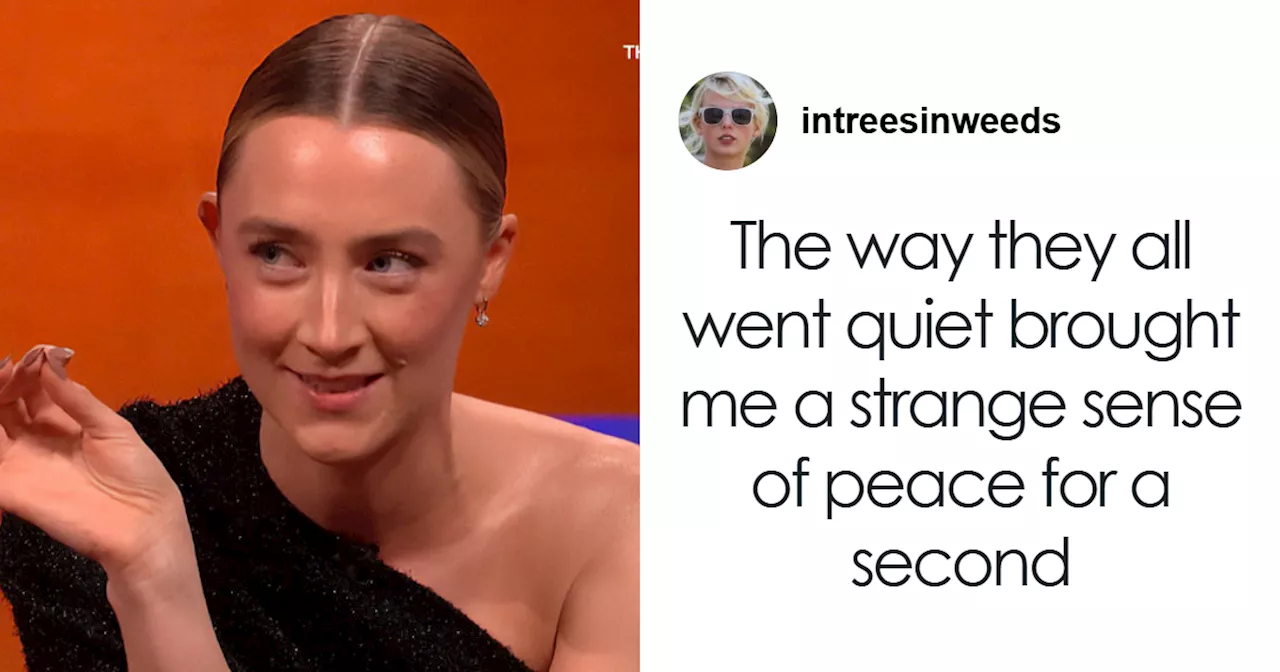 Saoirse Ronan Stuns Male Stars With Brutal Response To Joke: 'What Girls Have To Think About'