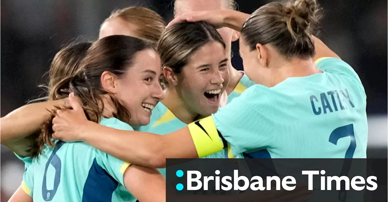 ‘One of the great goals’: Cooney-Cross stunner steers Matildas to upset win over Germany