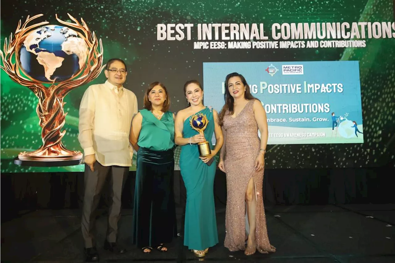 The Triple P Sustainability Awards distinguishes MPIC for Outstanding Internal Communication Strategies