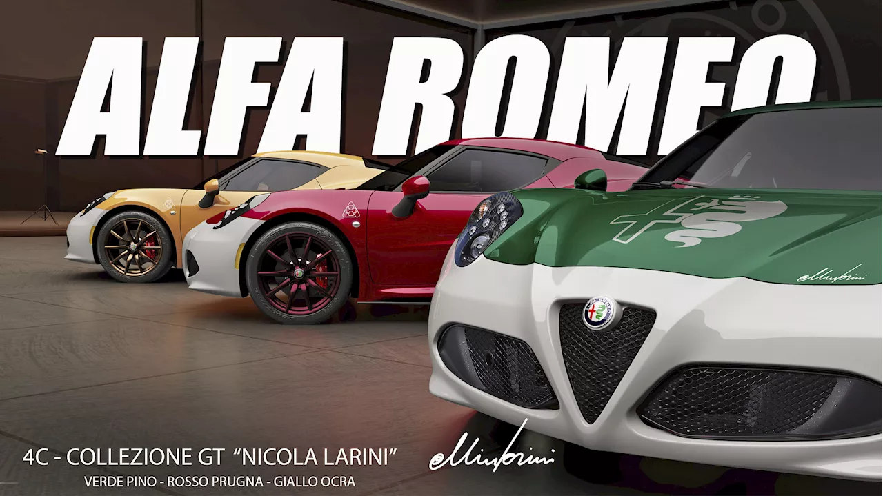 Stellantis’ Heritage Division Just Built 3 Special Alfa Romeo 4Cs, And They’re For Sale