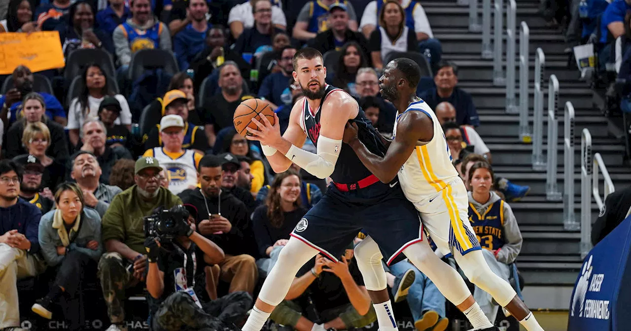 Zubac has 23 points, 18 rebounds as Clippers hold off Warriors, 112-104