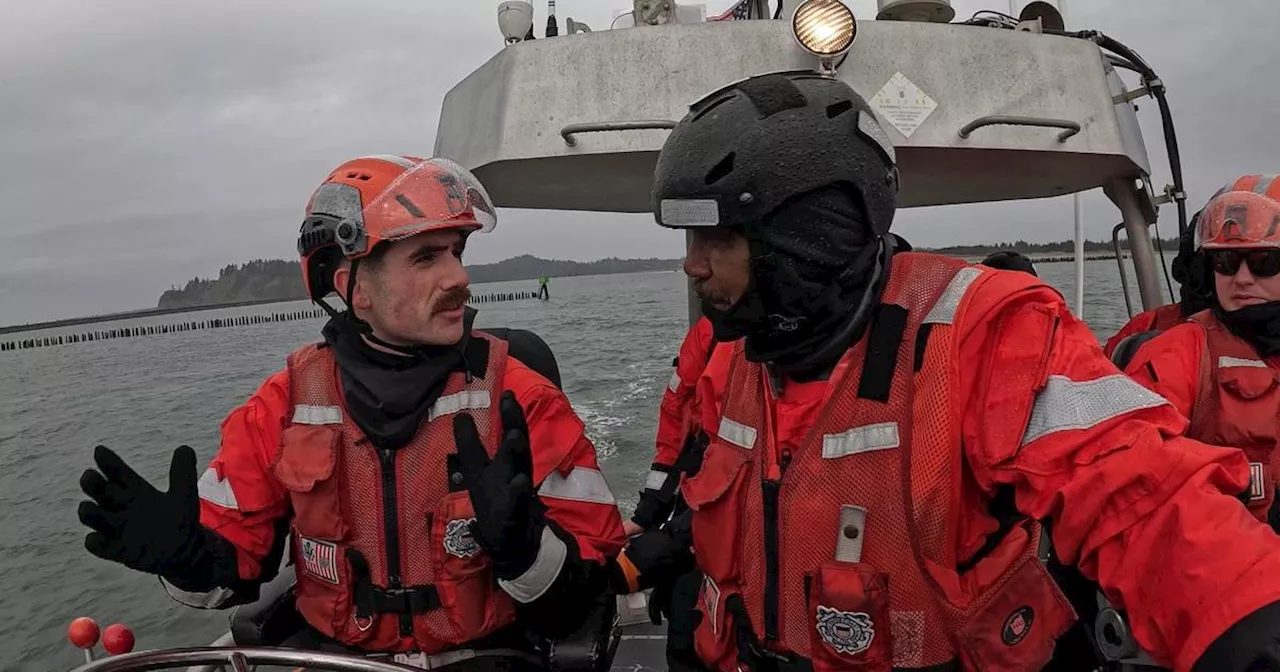 Training Coast Guard's elite surfmen in the 'Graveyard of the Pacific'