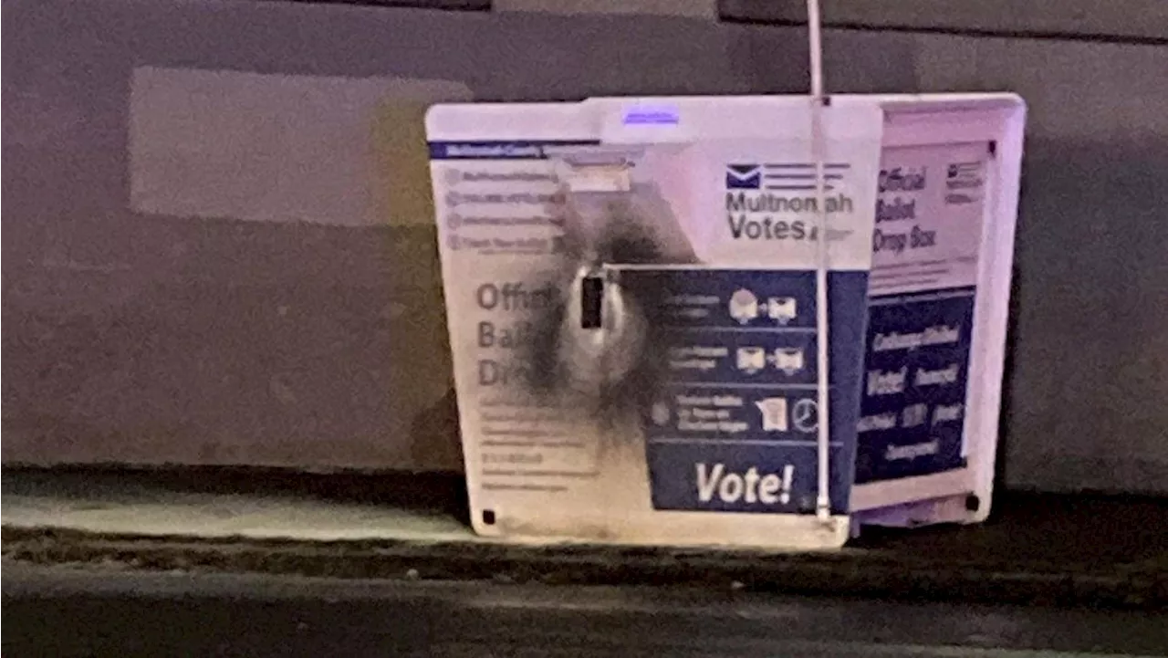 Hundreds of ballots destroyed in Oregon and Washington after fires set in ballot drop boxes