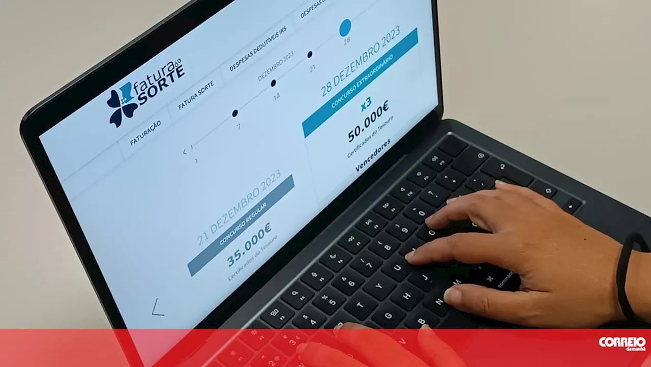 ‘Fatura da Sorte’ parada deixa dois milhões de euros por dar