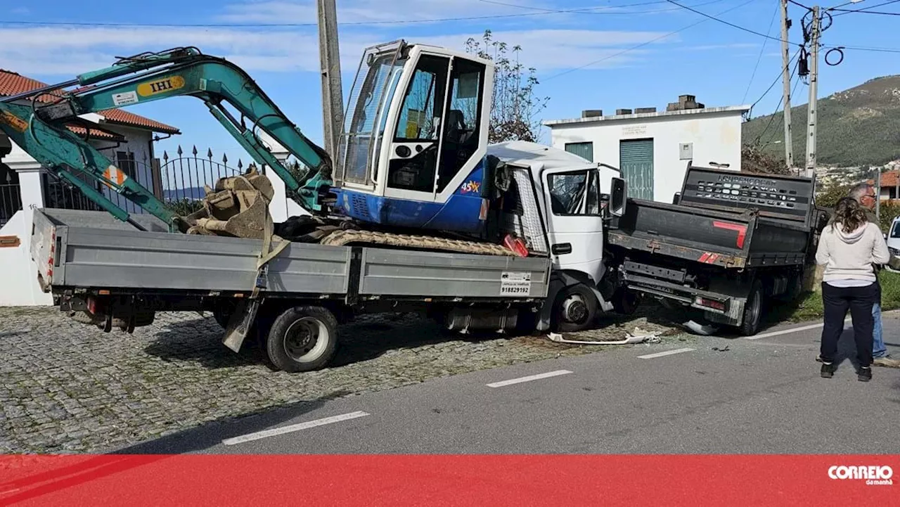 Homem morre em despiste de camião em Castelo de Paiva