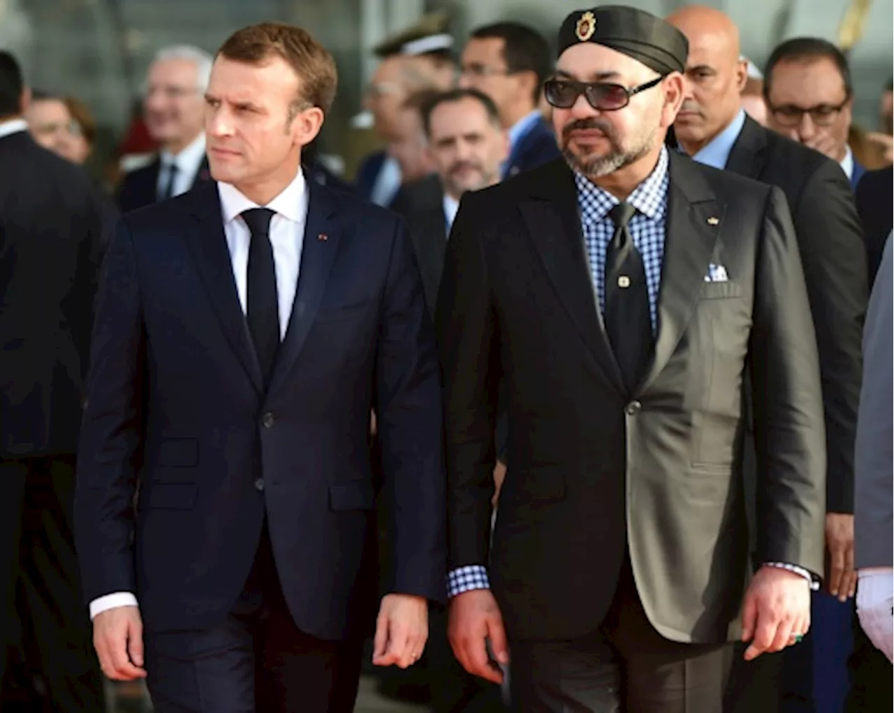 Macron et Mohammed VI vont tourner la page des brouilles lundi à Rabat