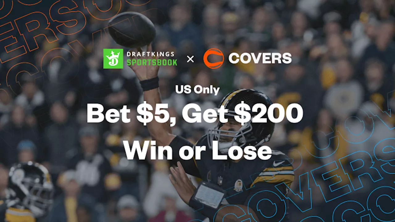 DraftKings Promo Code: Get $200 Guaranteed Bonus Bets for Giants vs Steelers on MNF