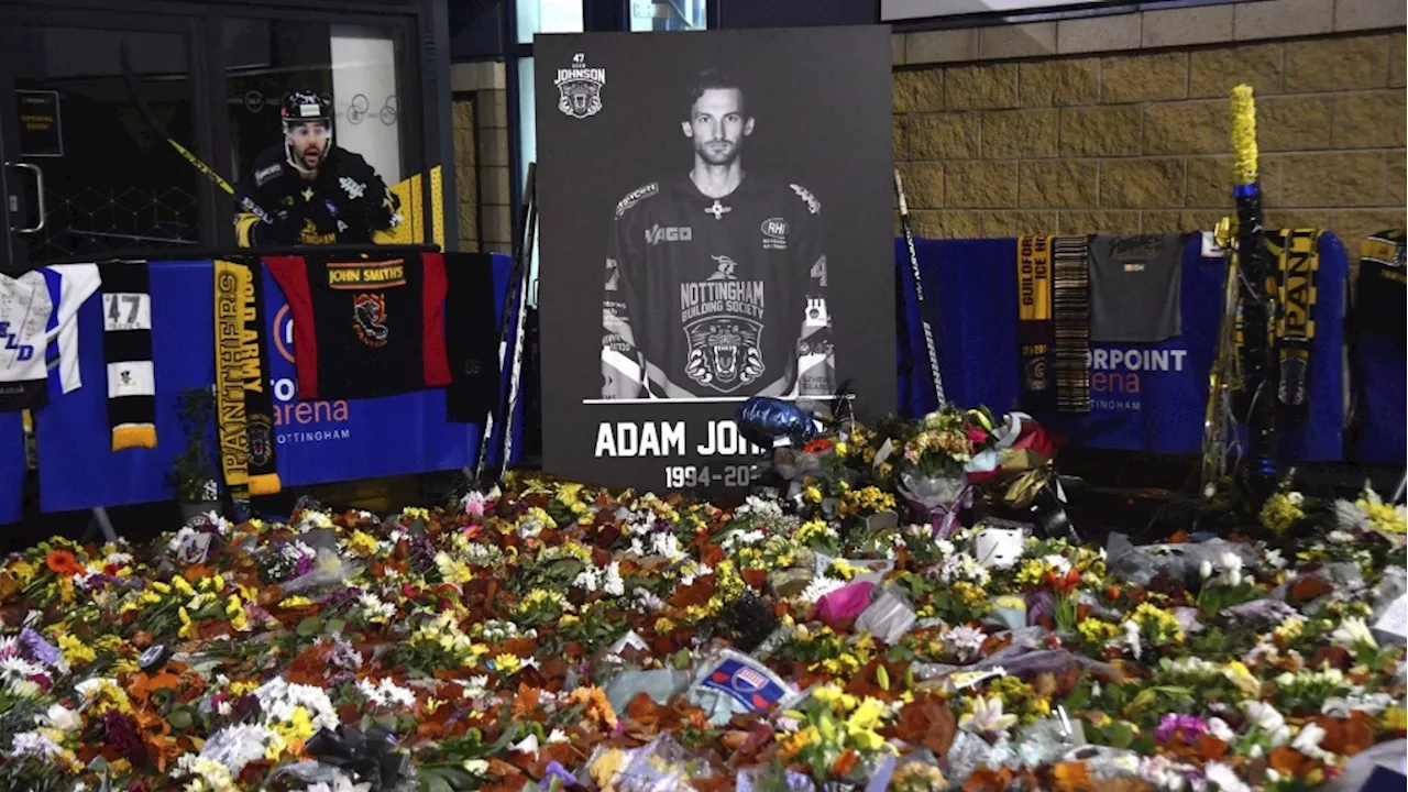 Manslaughter probe continues 1 year after hockey player Adam Johnson's death in England