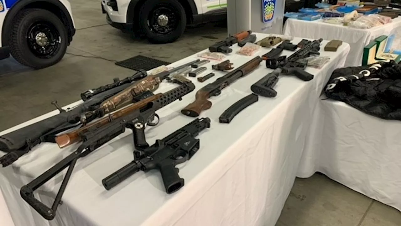 Peel police seize several guns, dozens of illegal devices as part of firearms probe