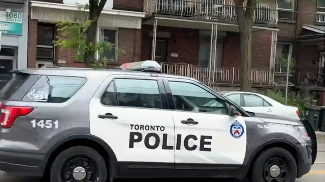 Suspected stolen vehicle crashes into taxi after Toronto police pursuit