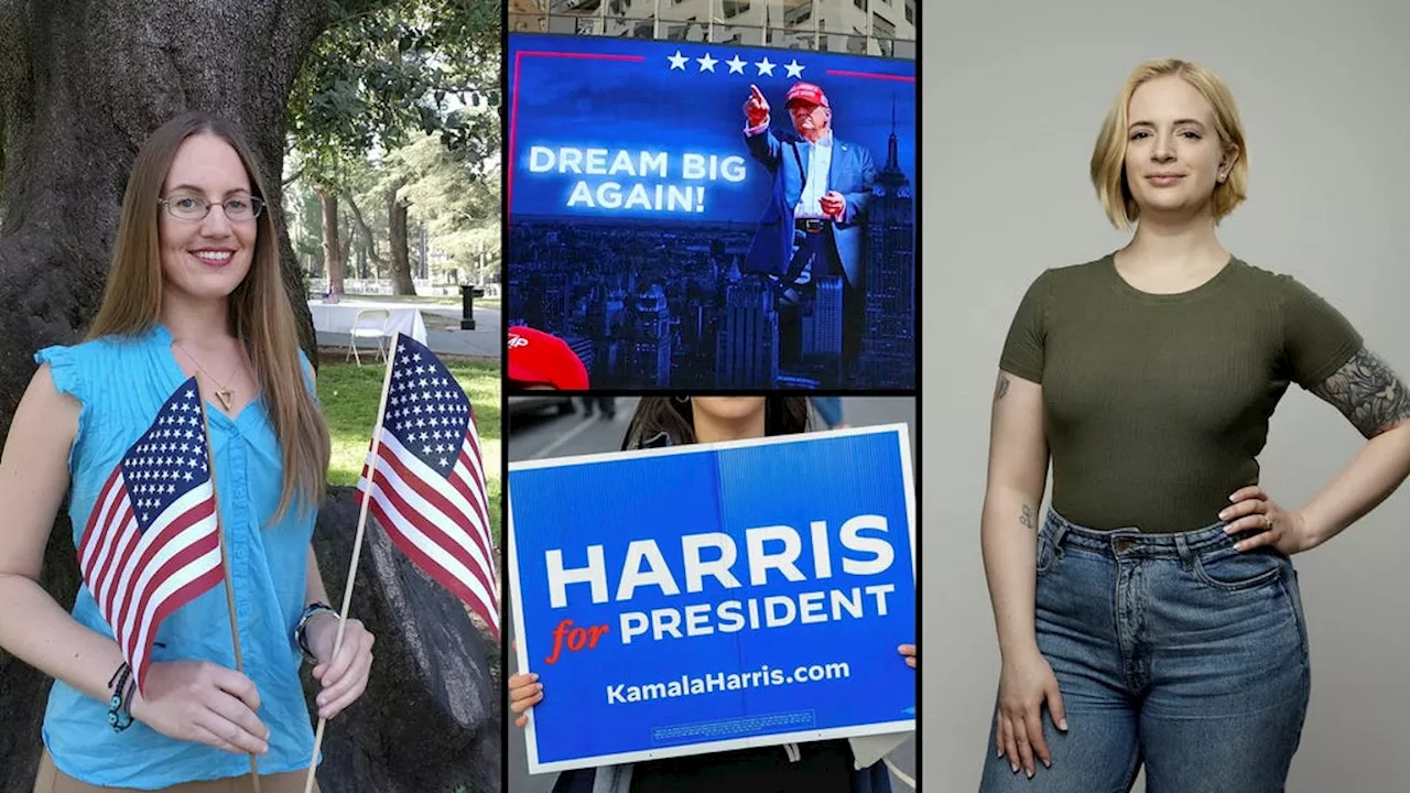 Därför röstar de på Trumps respektive Harris