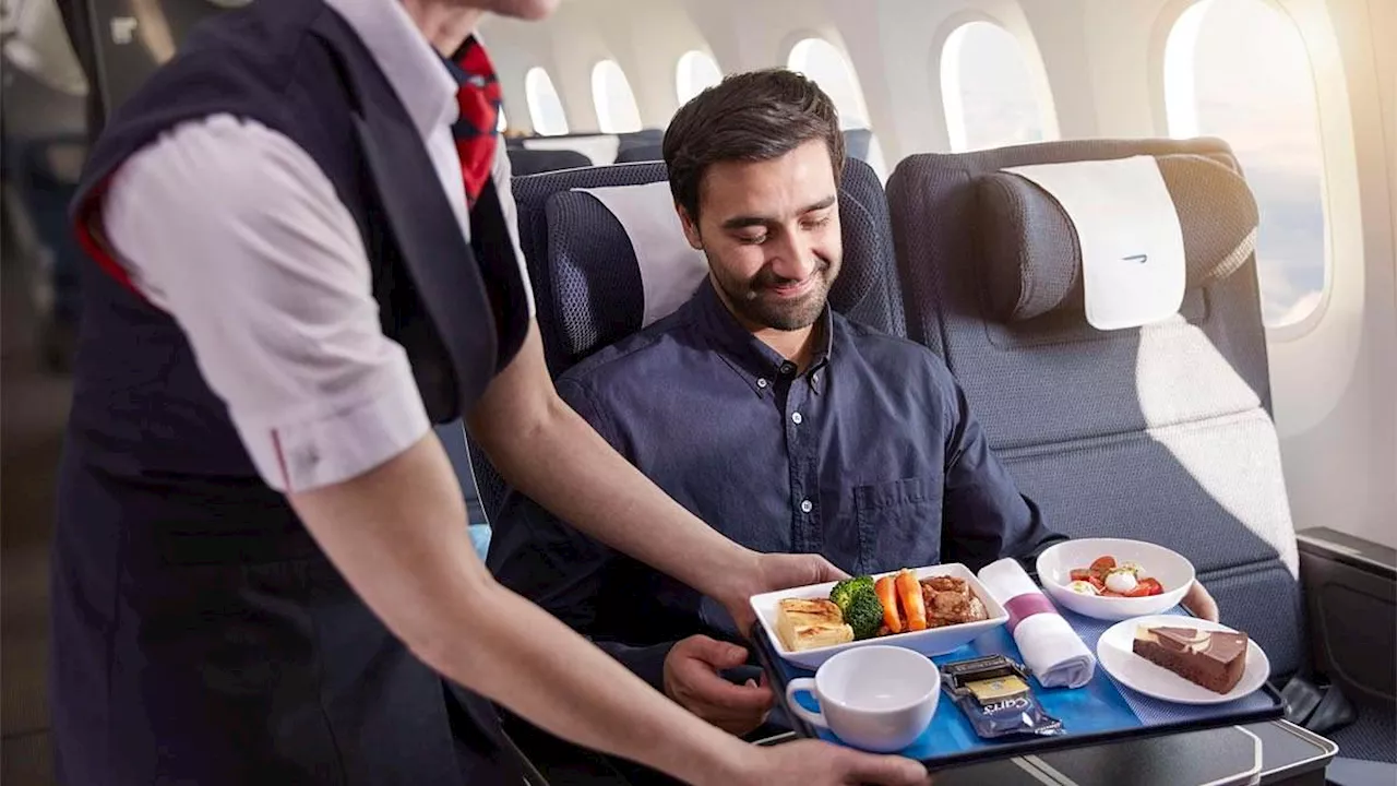 British Airways scraps its business class three-course meals - to the disgust of its loyal...