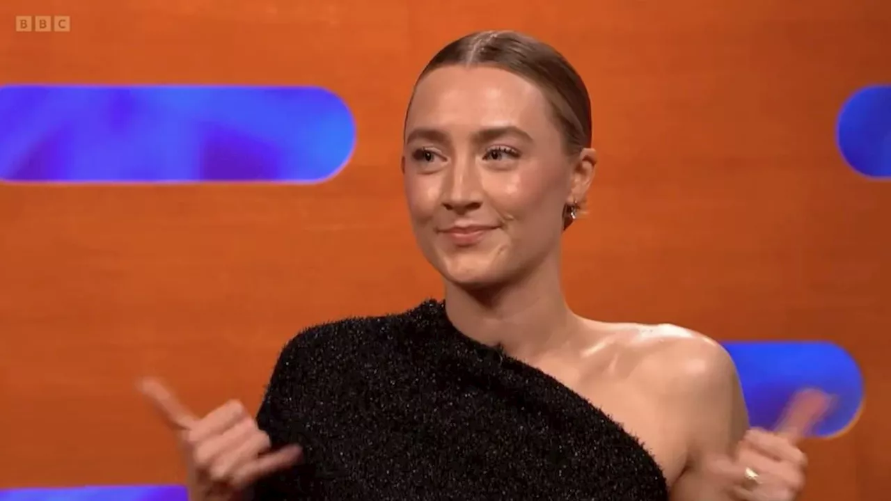 Saoirse Ronan is hailed for her powerful reminder about violence against women on The Graham Norton...