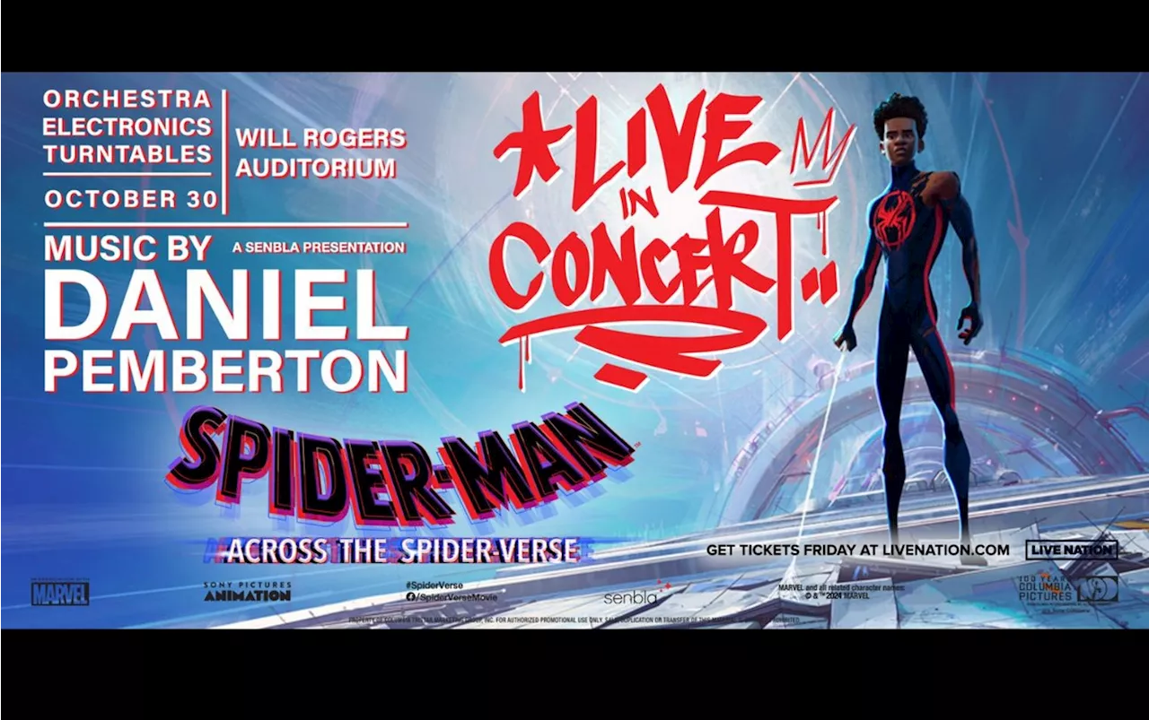 Win 2 tickets to Spider-Man: Across The Spider-Verse In Concert!