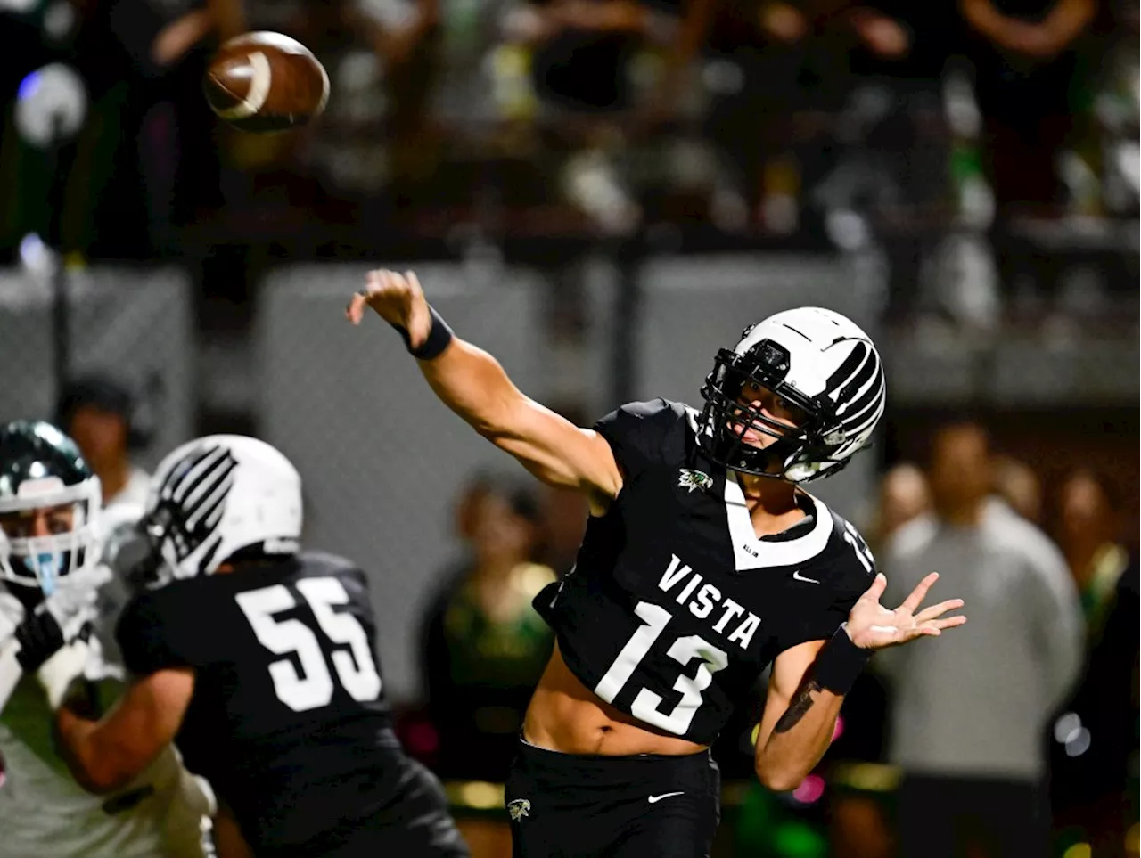 Colorado high school football rankings, Week 10: Mountain Vista’s Austyn Modrzewski nearing yet another record