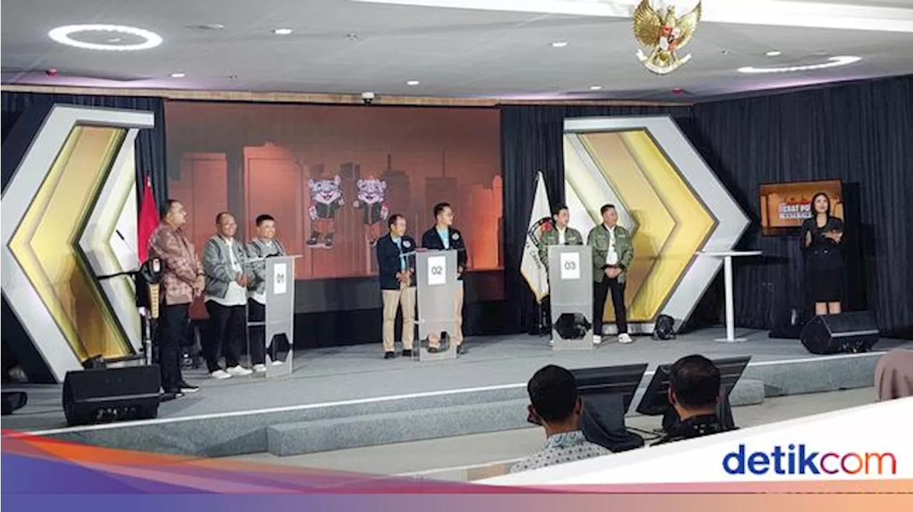 Penilaian 3 Paslon Pilwalkot Cimahi soal Pelaksanaan Debat Publik Perdana