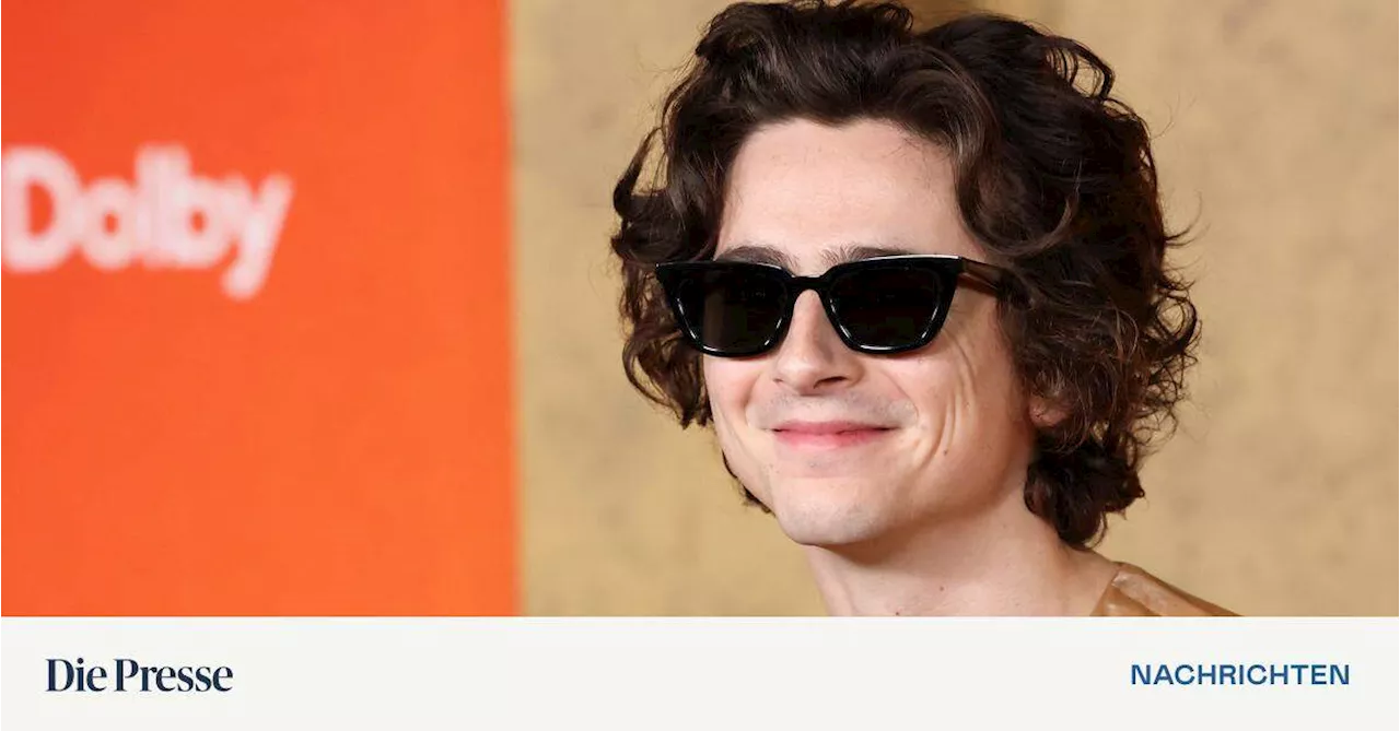 Timothee Chalamet besucht eigenen Doppelgänger-Auflauf