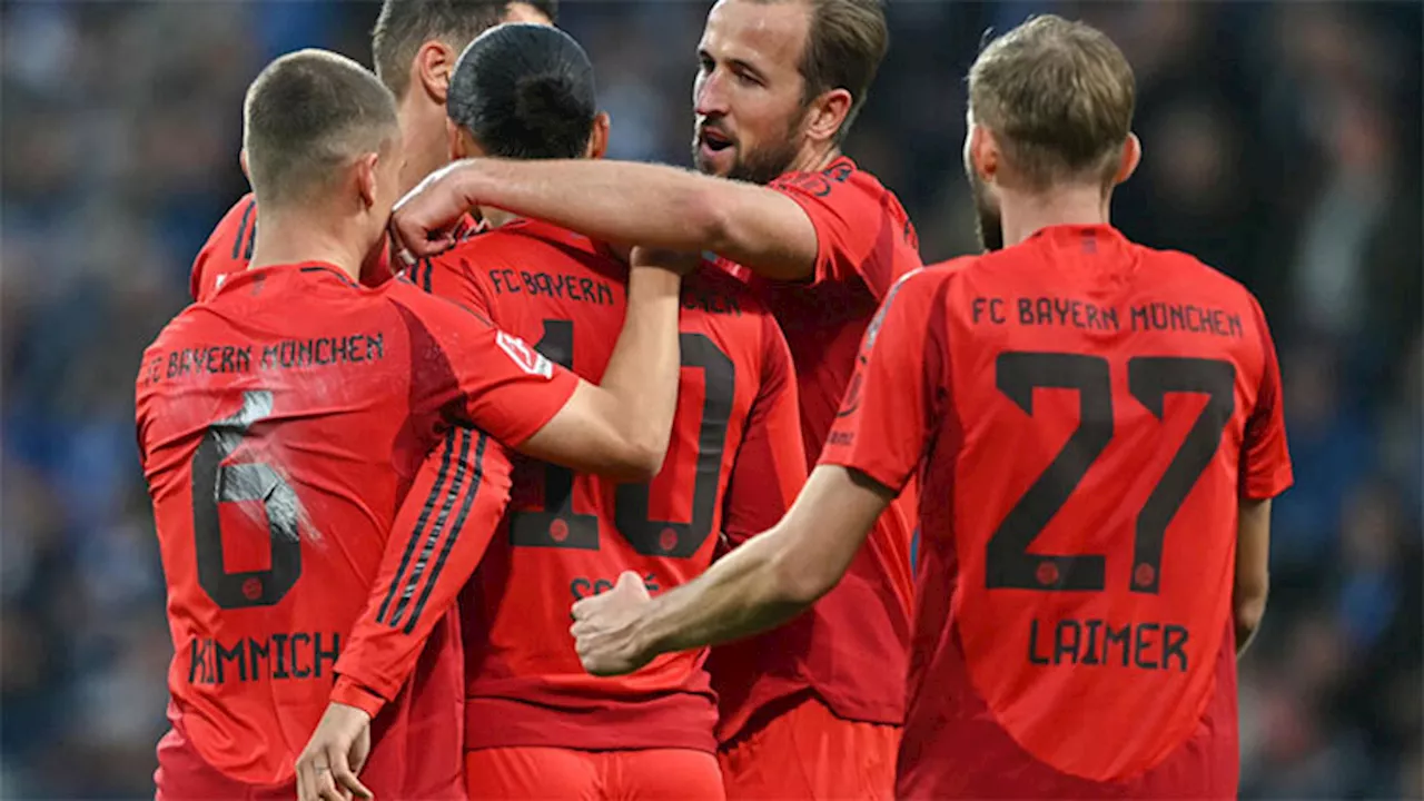 Bayern thump Bochum to retake Bundesliga top spot