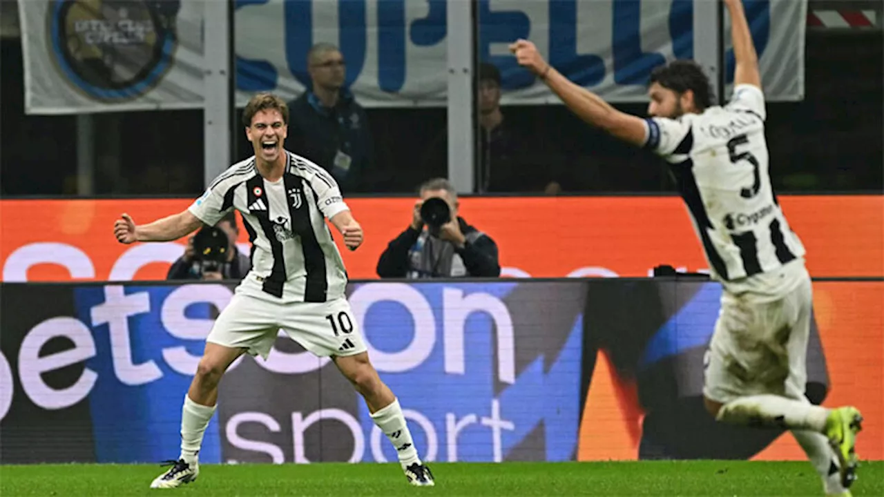 Yildiz saves Juve in eight-goal thriller at Inter as Napoli pull away