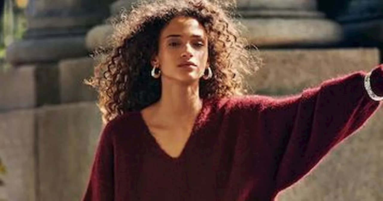 Next's £38 burgundy soft-touch co-ord is 'cosy' and a 'lovely colour'