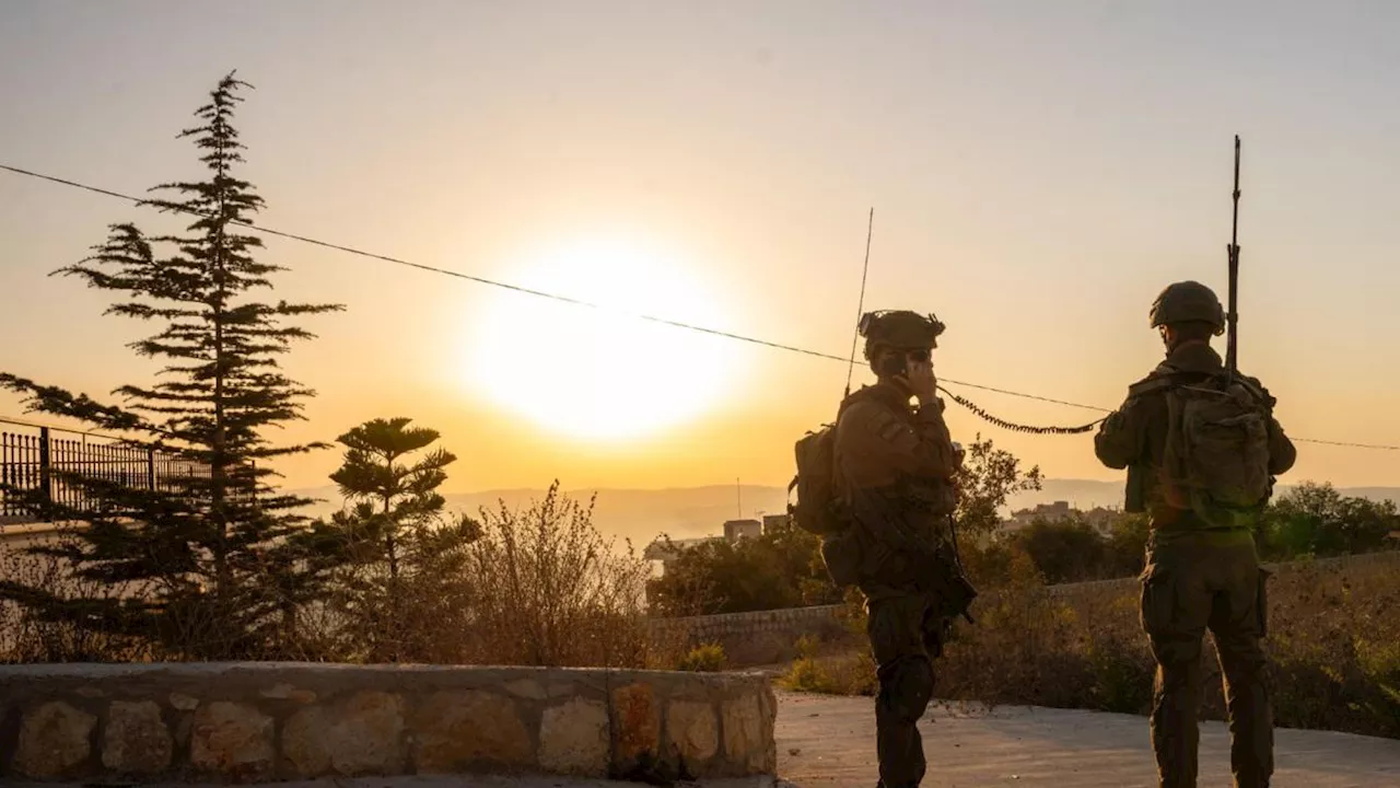 Israel continúa con sus operaciones en Líbano y detecta el lanzamiento de 15 proyectiles