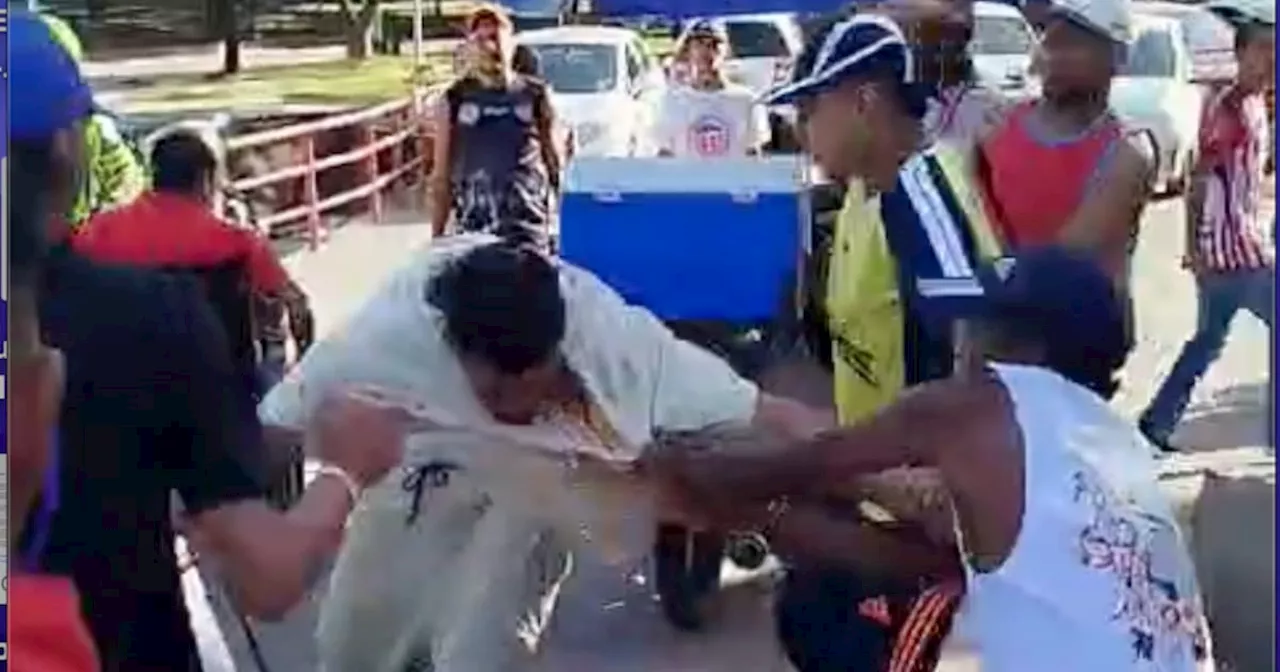 Policía detuvo al hincha que atacó con puñal a un joven fuera del Metropolitano