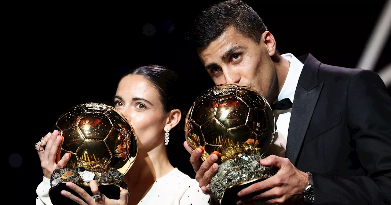 Ballon d'Or 2024: Rodri ist Weltfußballer - Europameister sticht Vinícius Júnior und Jude Bellingham aus