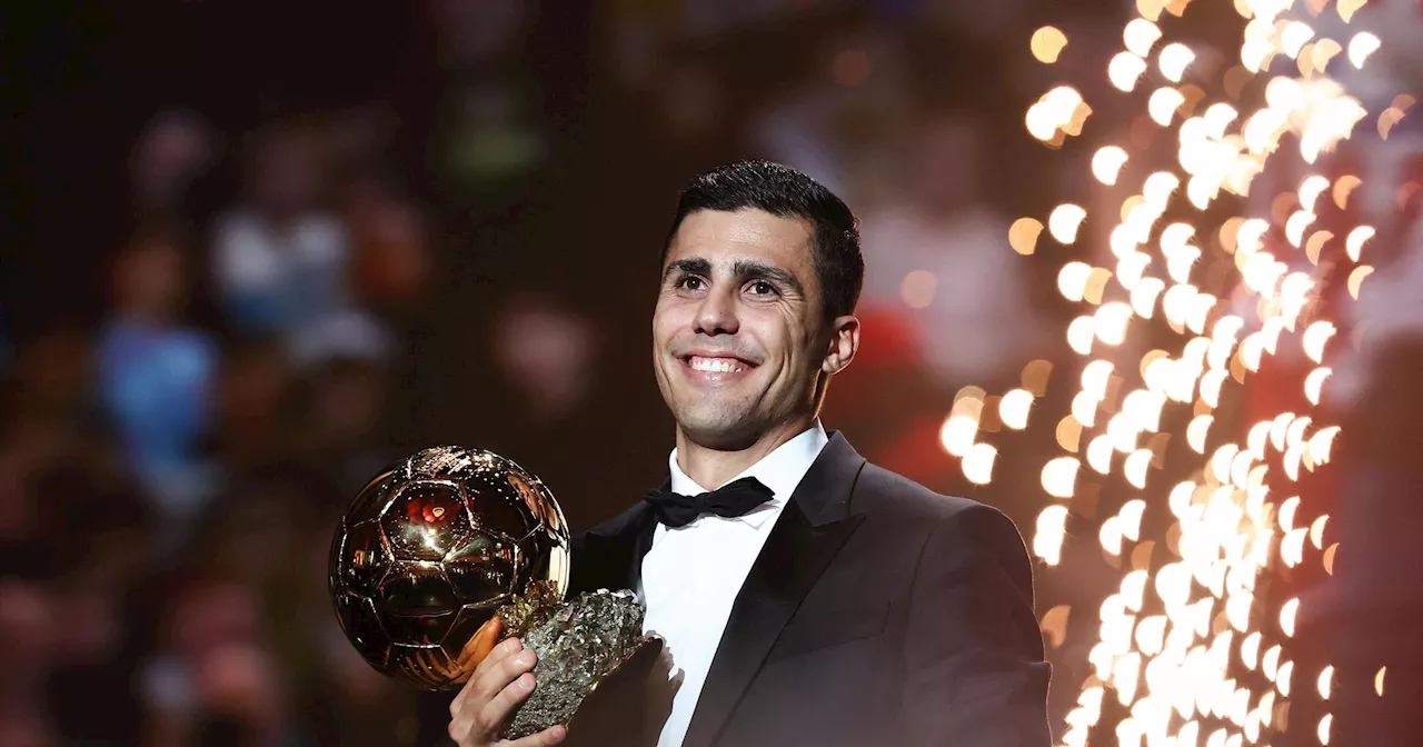 Rodri a été élu Ballon d'Or 2024 malgré les pronostics qui donnaient Vinicius vainqueur